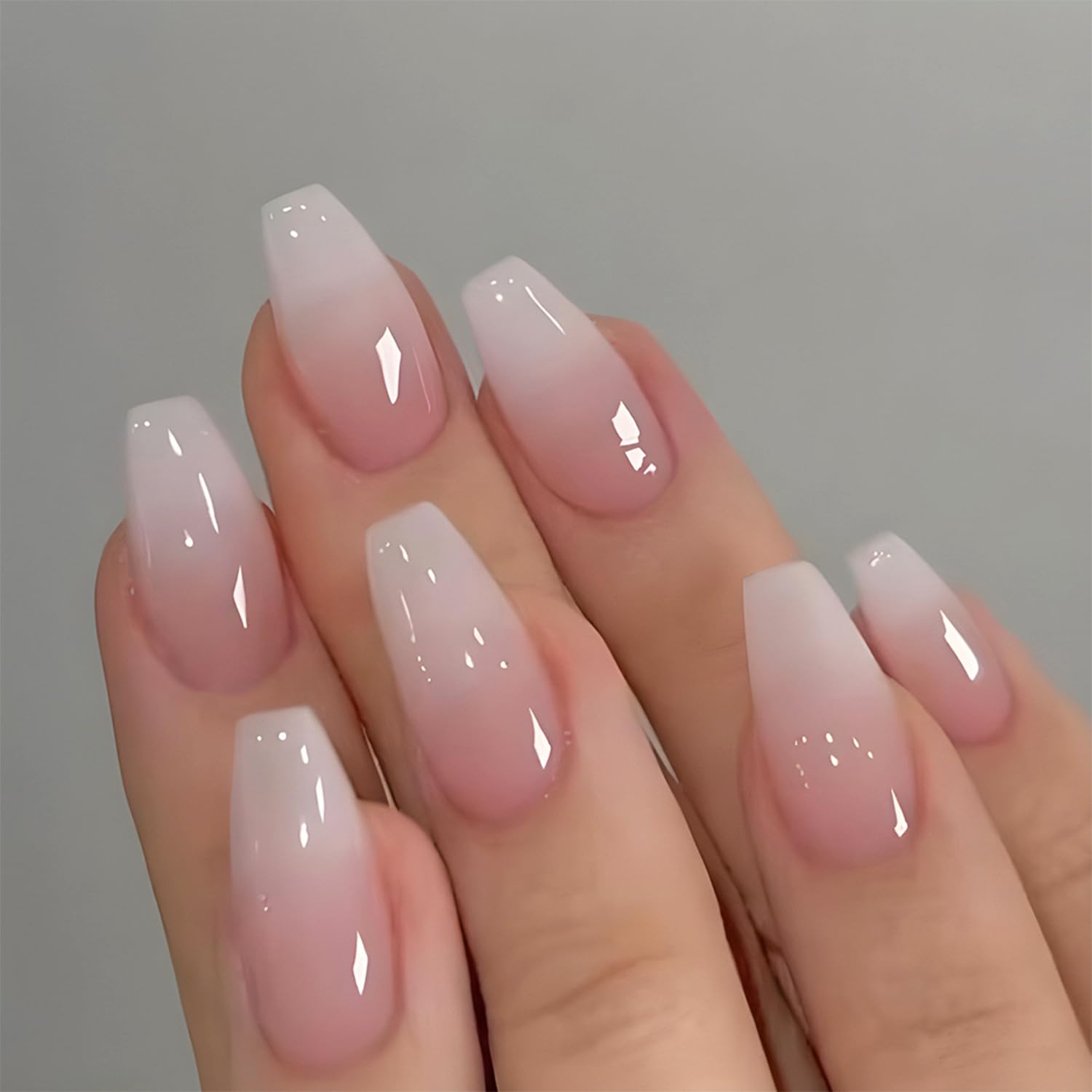 مجموعة من 24 ملصق أظافر لامع ق - مراجعة Nail Art Pink وسعره