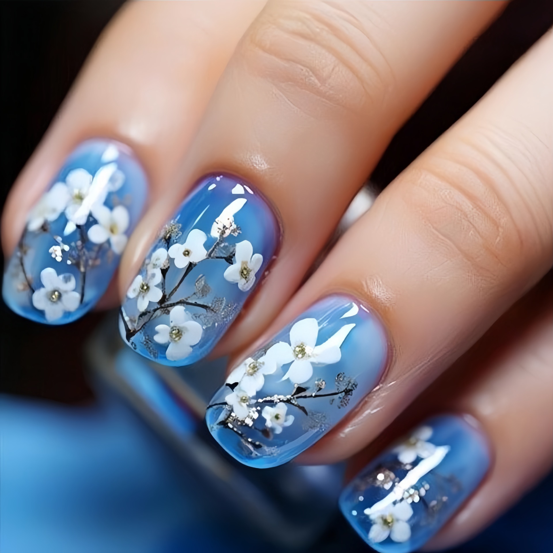 أظافر صناعية متوسطة الحجم للنس - مراجعة Nail Art Press On وسعره
