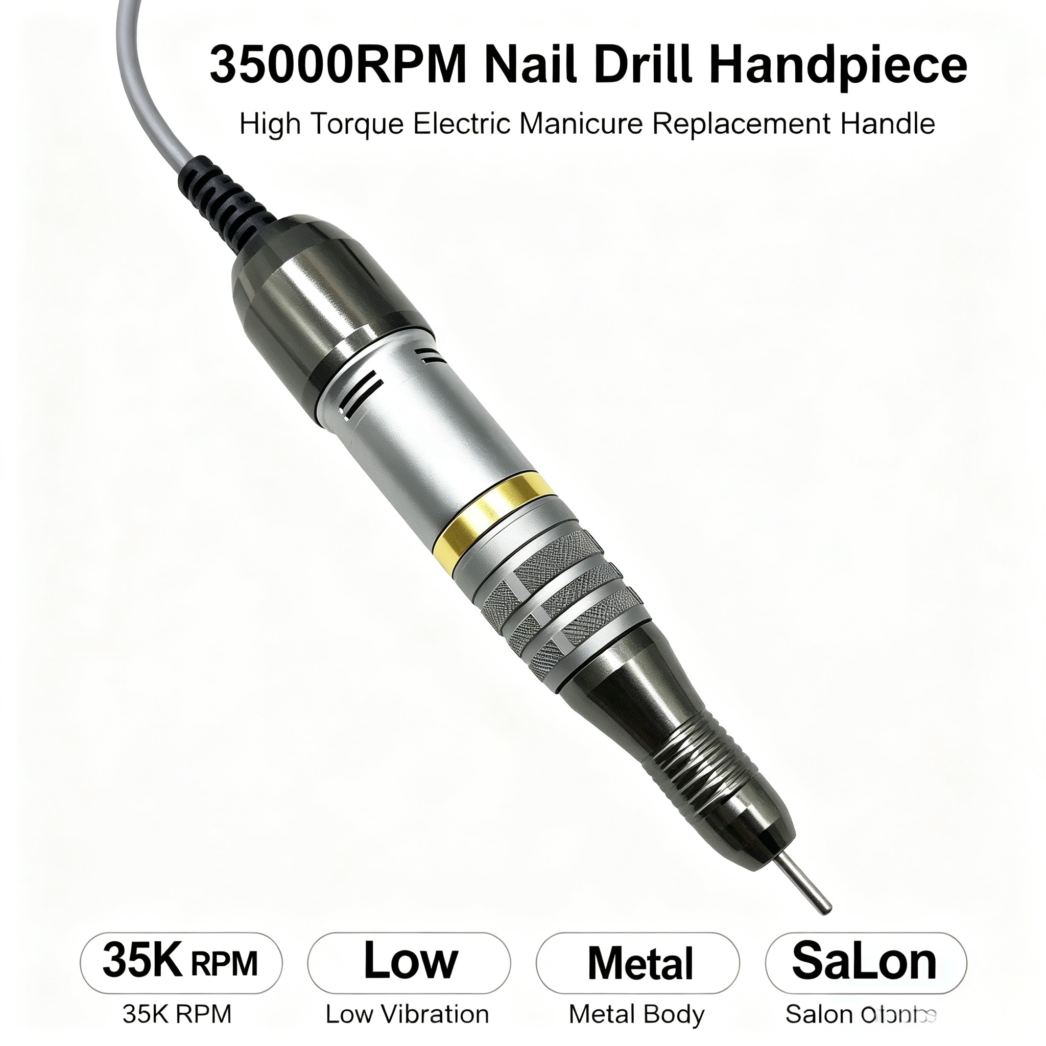 مقابض مثقاب الأظافر بسرعة 3500 - مراجعة Nail Drill Machine وسعره
